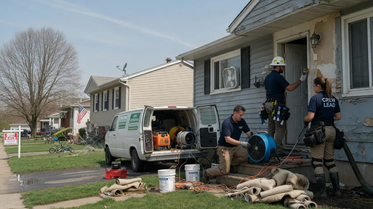 Flood Cleanup in Potosi, WI near me