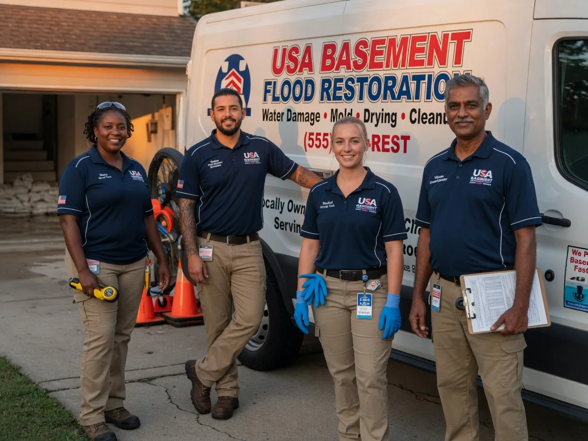 Basement Flood Cleanup company in Potosi, WI