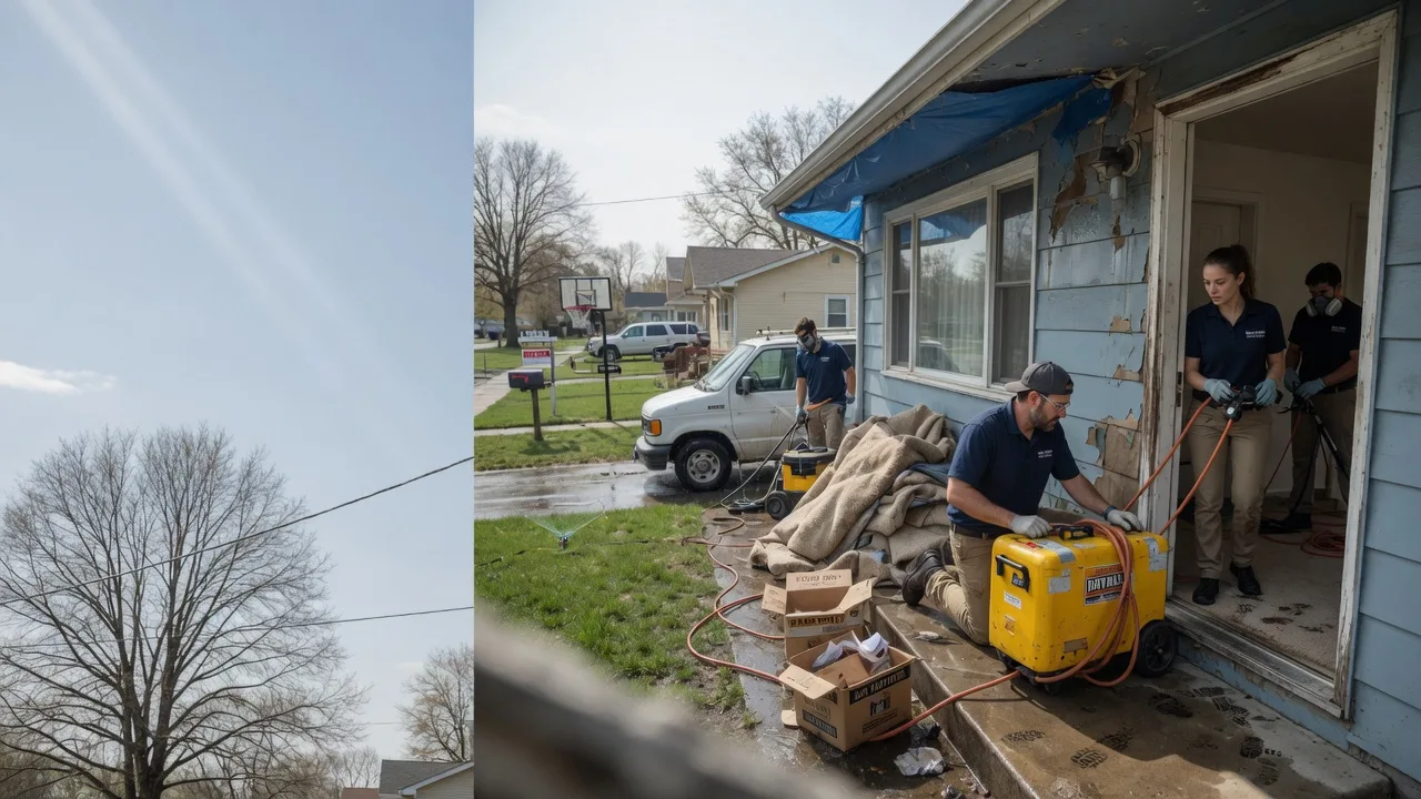 Basement Flood Cleanup in Potosi, WI near me